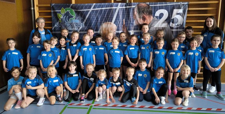 Gruppenbild unserer Nachwuchsstars