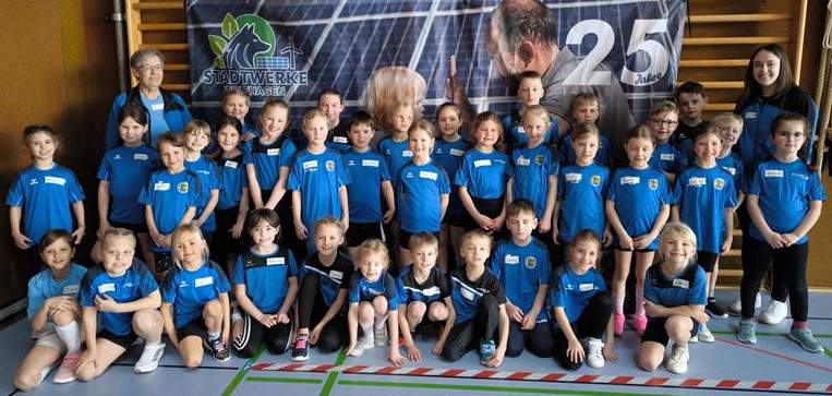 Gruppenbild unserer Nachwuchsstars