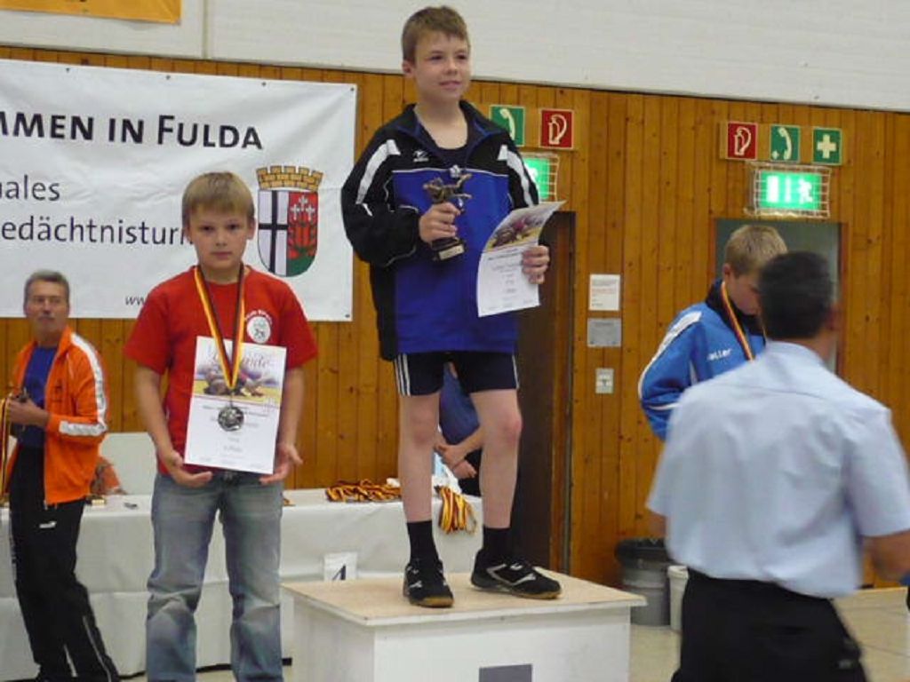 2.Platz: Stefan Epereschi (bis 38kg)