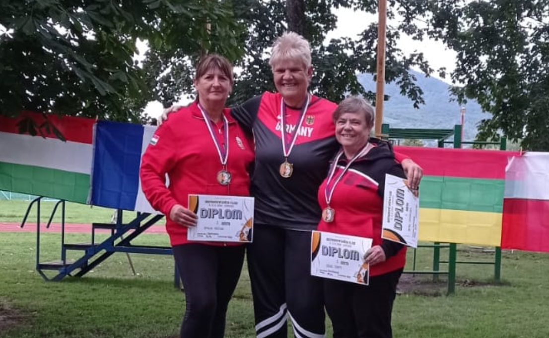 Petra Simshäuser: Bei WM-Teilnahme mit 2x Gold und 7x Silber sehr erfolgreich.