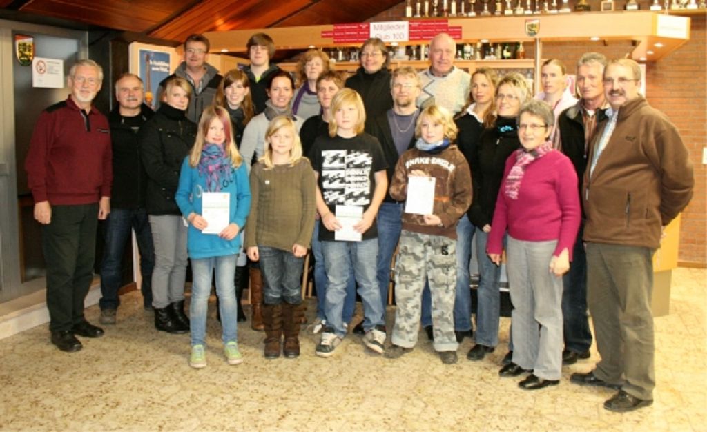 Urkundenverleihung Sportabzeichen 2010