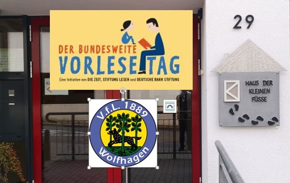 VfL Wolfhagen engagiert sich beim Vorlesetag im Kindergarten