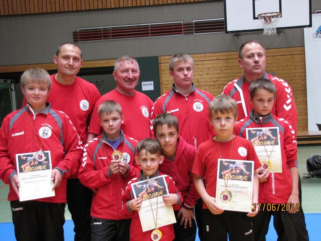 Die Ringer des VfL Wolfhagen