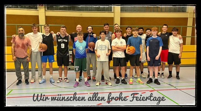 Unsere Basketballer sagen DANK