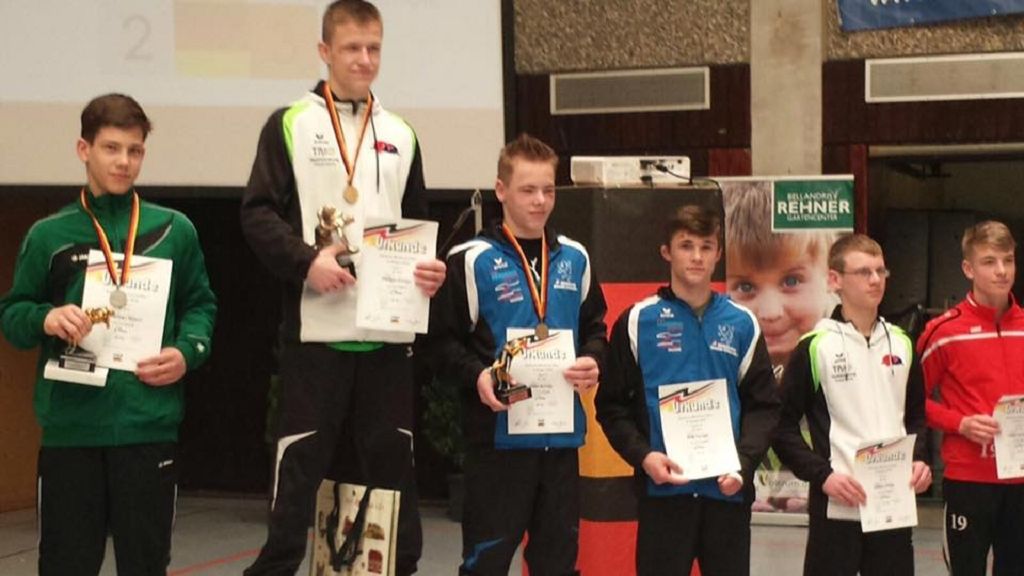 Eric Tangel wird 4. bei der deutschen Meisterschaft !