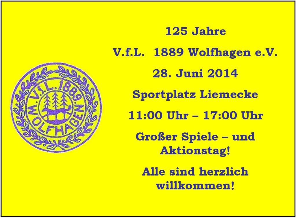 Die Feier rückt näher...