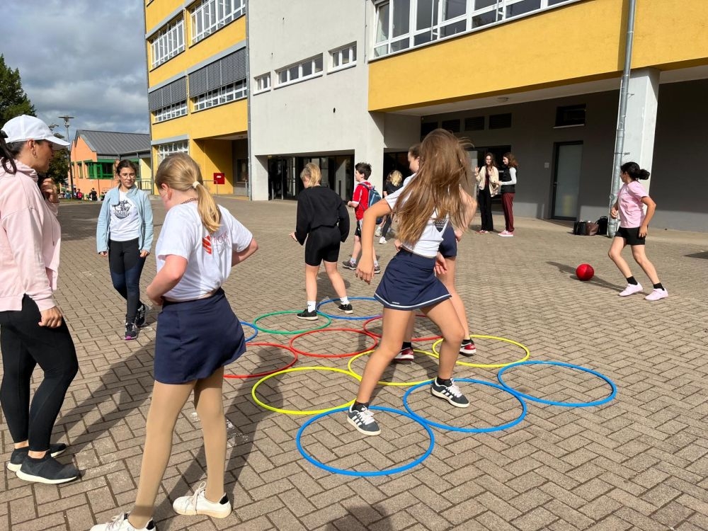 VfL beim Sportsfun-Teamday in der W.-Lübcke-Schule