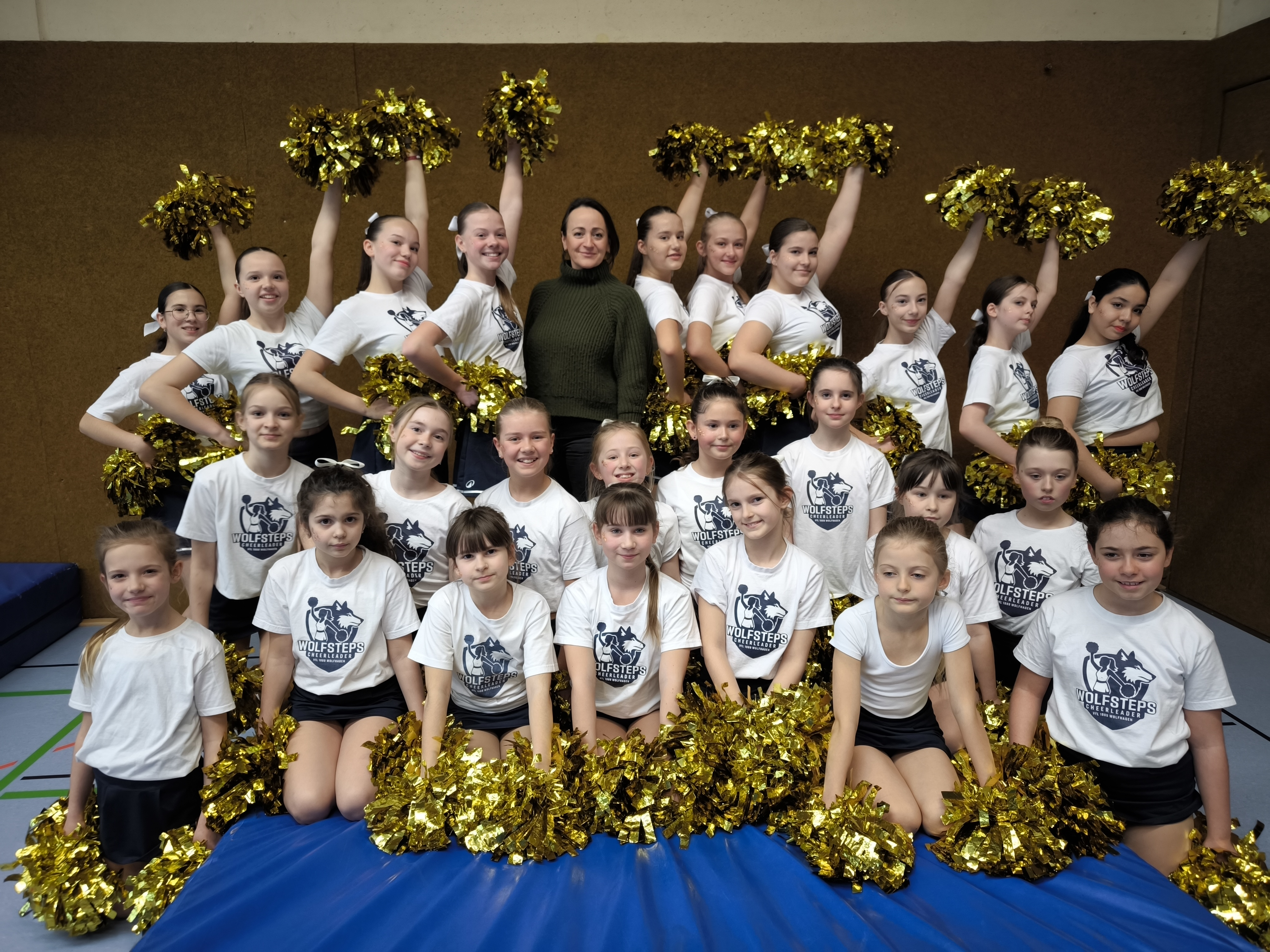 Power, Rhythmus, Gänsehaut: Unsere Cheerleader verzaubern das Publikum beim Sockenball !