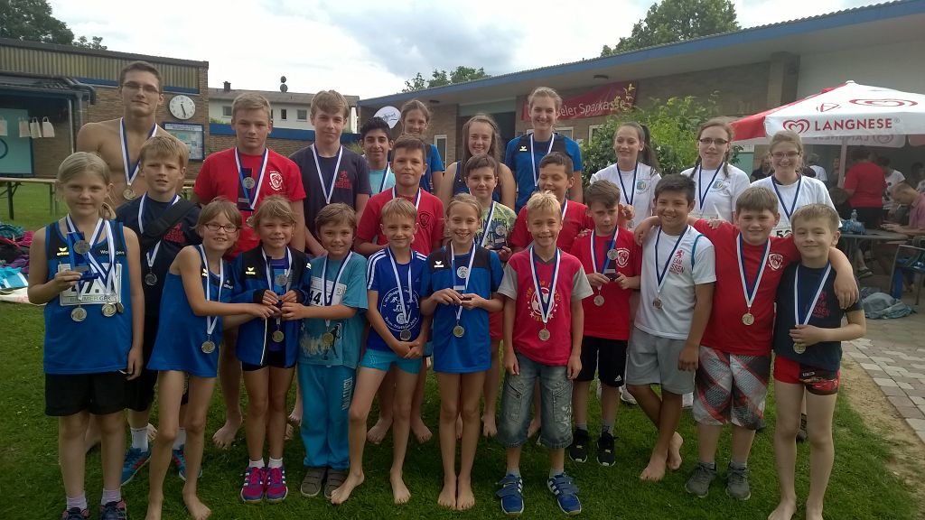 So sehen strahlende Sieger aus !