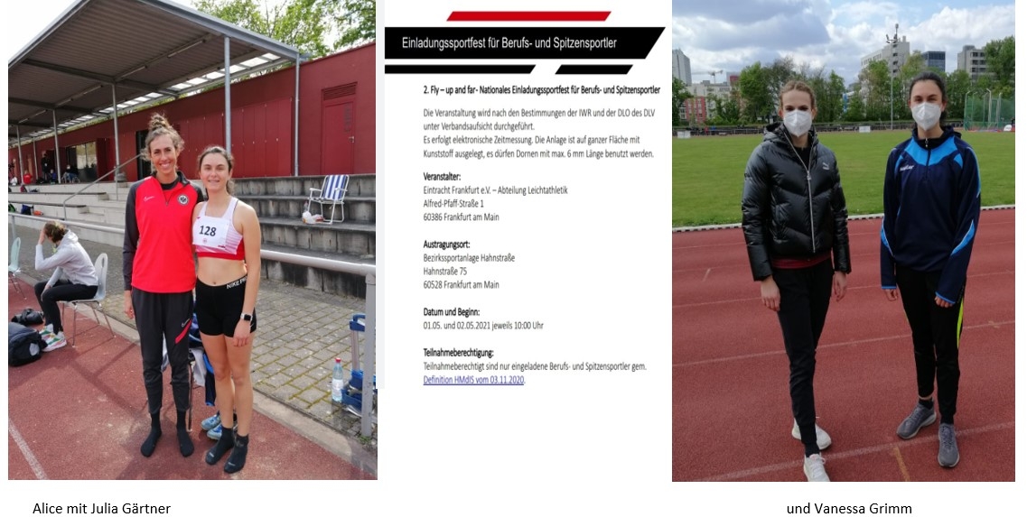 Aufregender Wettkampf für Alice Eckenberger