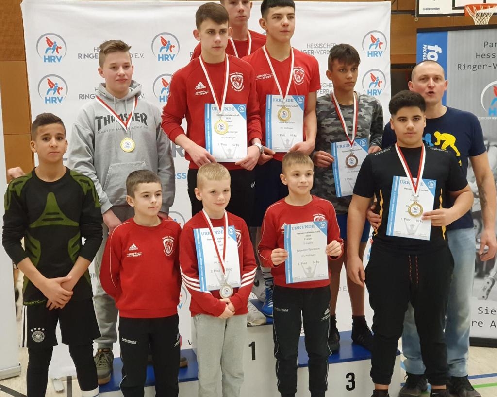 "Wolfhager Wölfe" kommen mit 4 Titeln von den Hessenmeisterschaften zurück