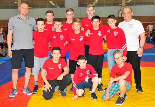 Ländervergleich "Jugend trainiert für Olympia": Wolfhagens Ringer holen Gold