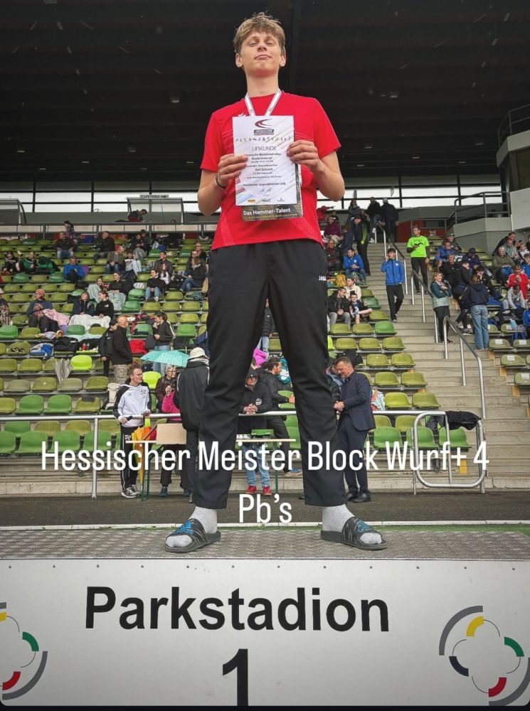 Breaking News: Karl Schunck Hessenmeister !