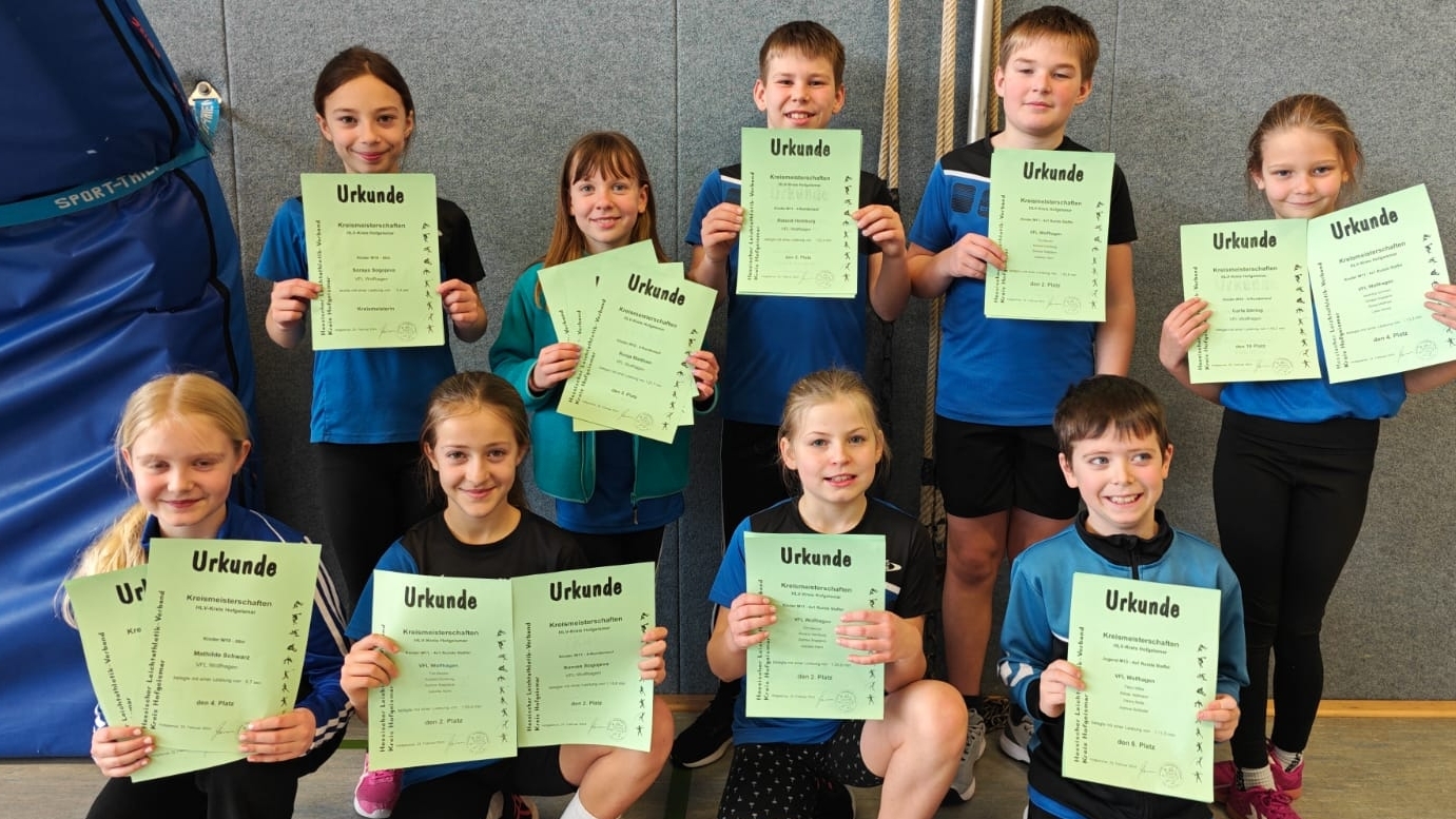 Leichtathletik Kreismeisterschaft: viele Titel und Podestplätze für VfL