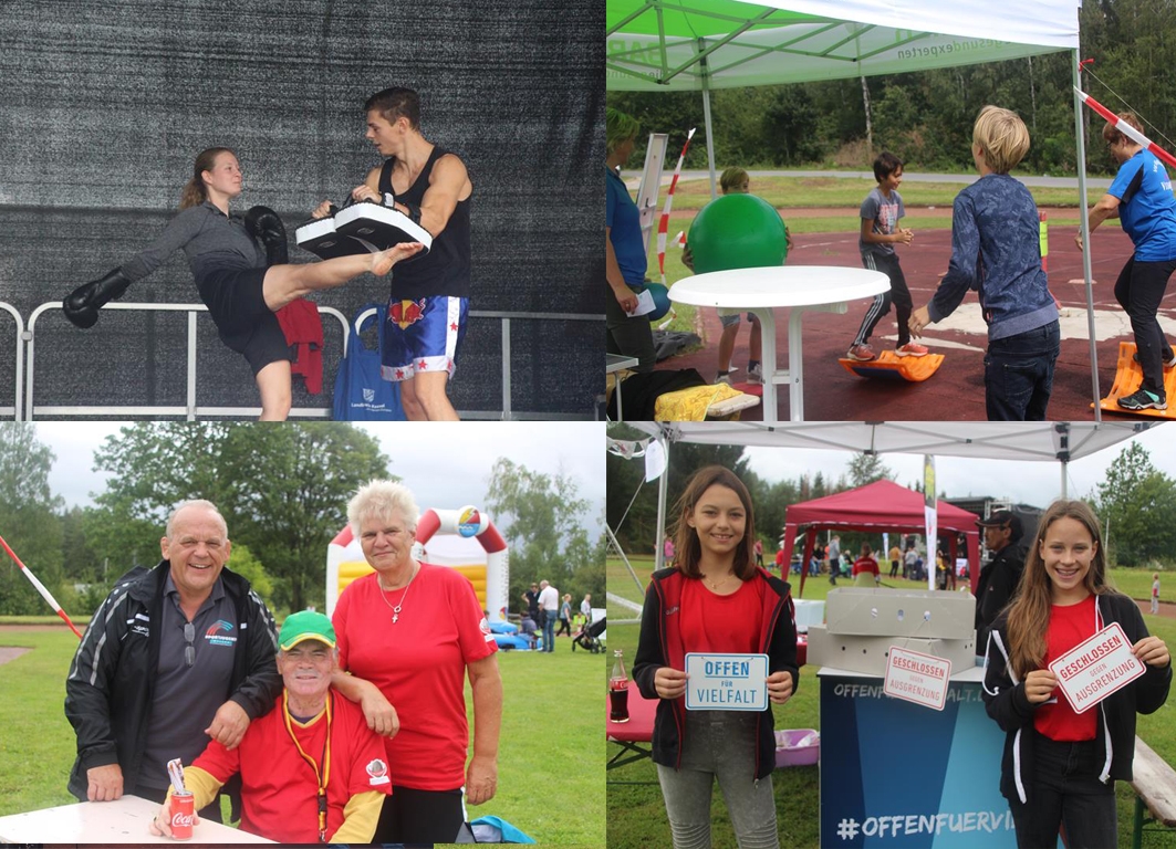 Sport ist bunt - auch zweiter Tag des Spiel- & Sportfest voller Erfolg