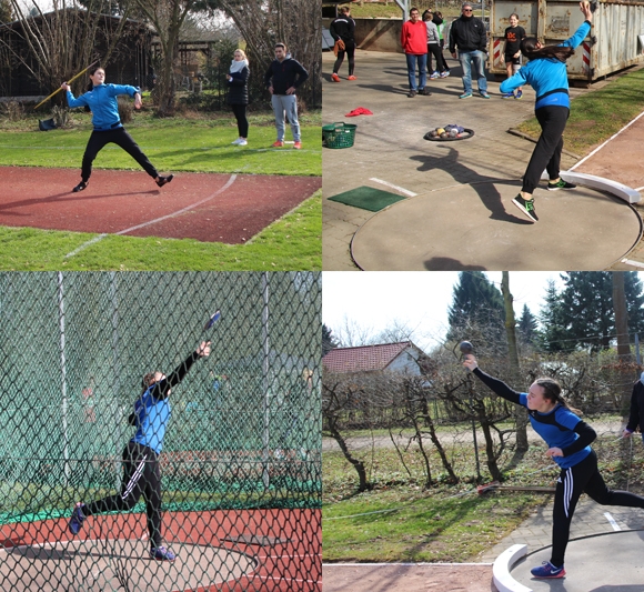 Persönliche Bestleitungen zum Saisonstart der Werfer