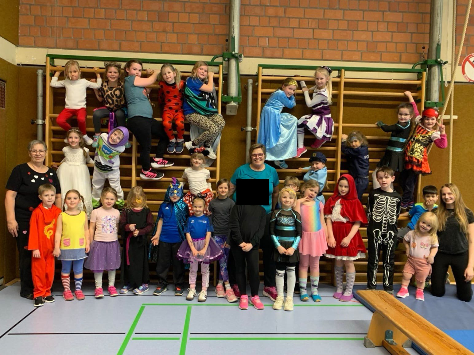 Training mal anders: Faschingsbewegungslandschaft